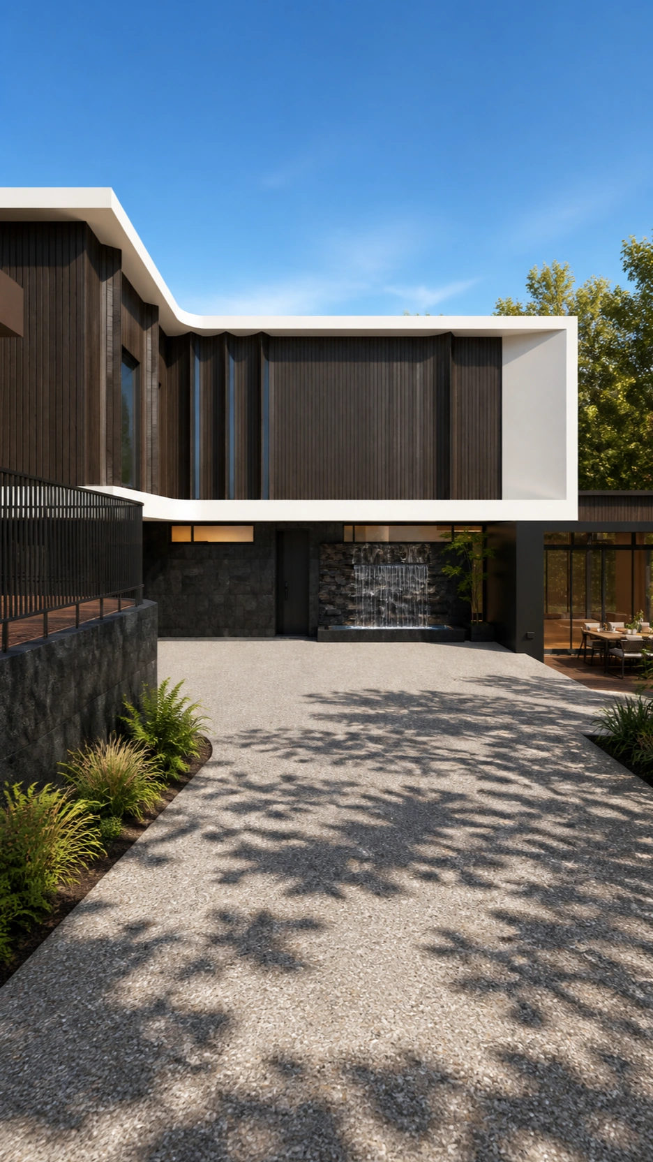 Exterior concept for North Shore Residence